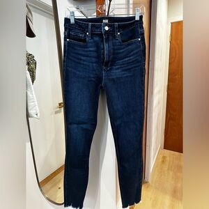 PAIGE Margot Ankle Jeans in Deep Indigo
